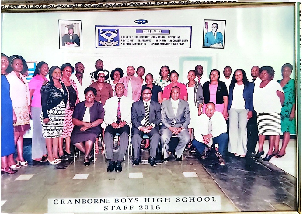 Cranborne Boys High School staff photograph, 2016